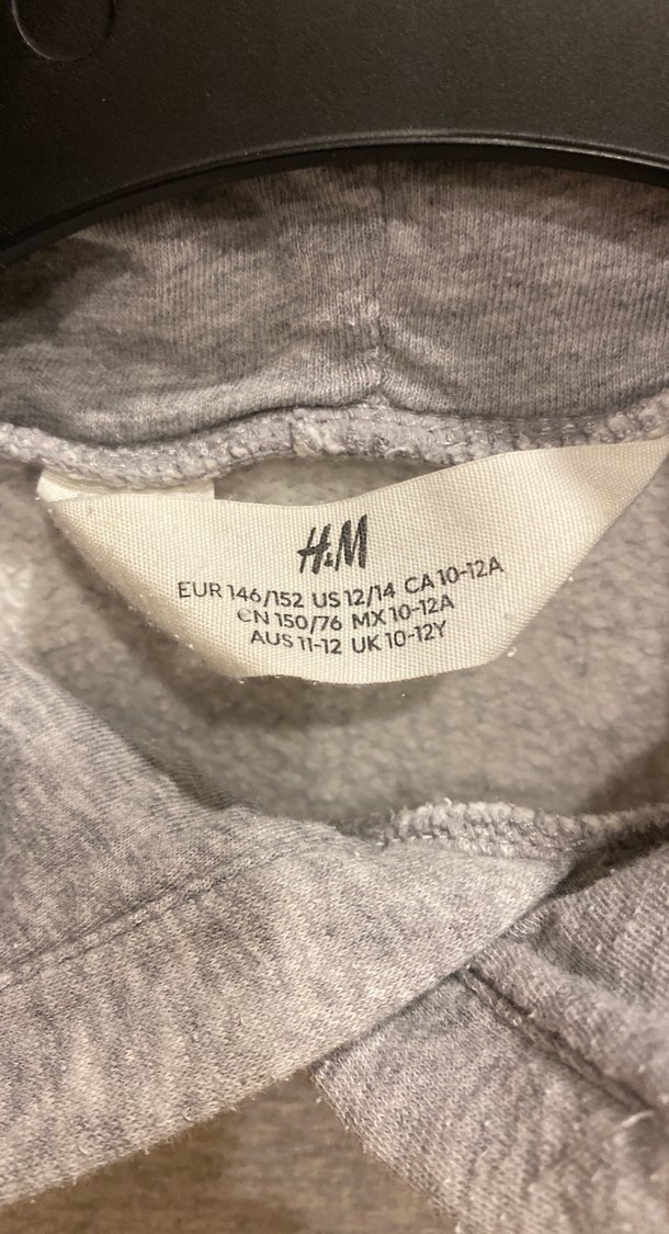 Gri Kapüşonlu Rahat Sweatshirt - Görsel 2