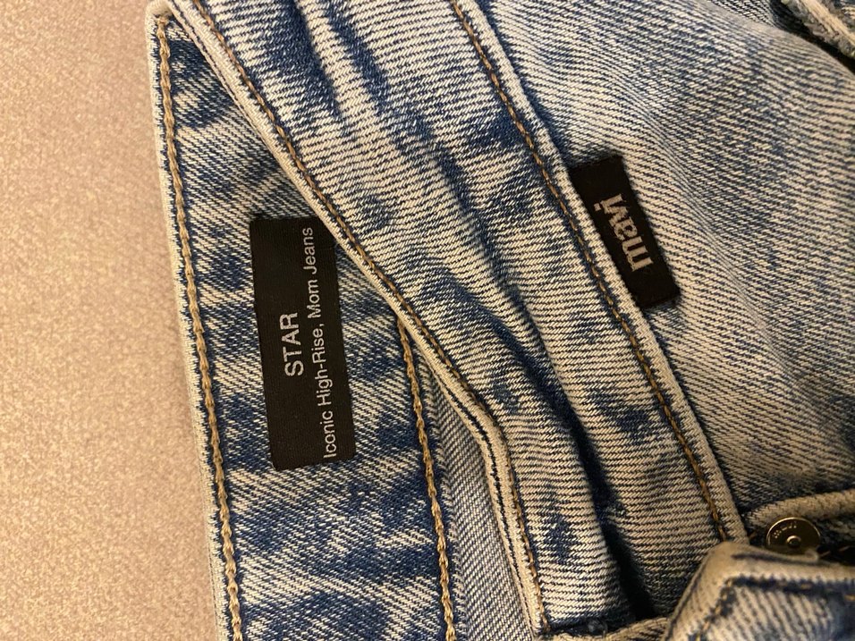 Kadın  Kot Pantolon mom jeans - Görsel 3