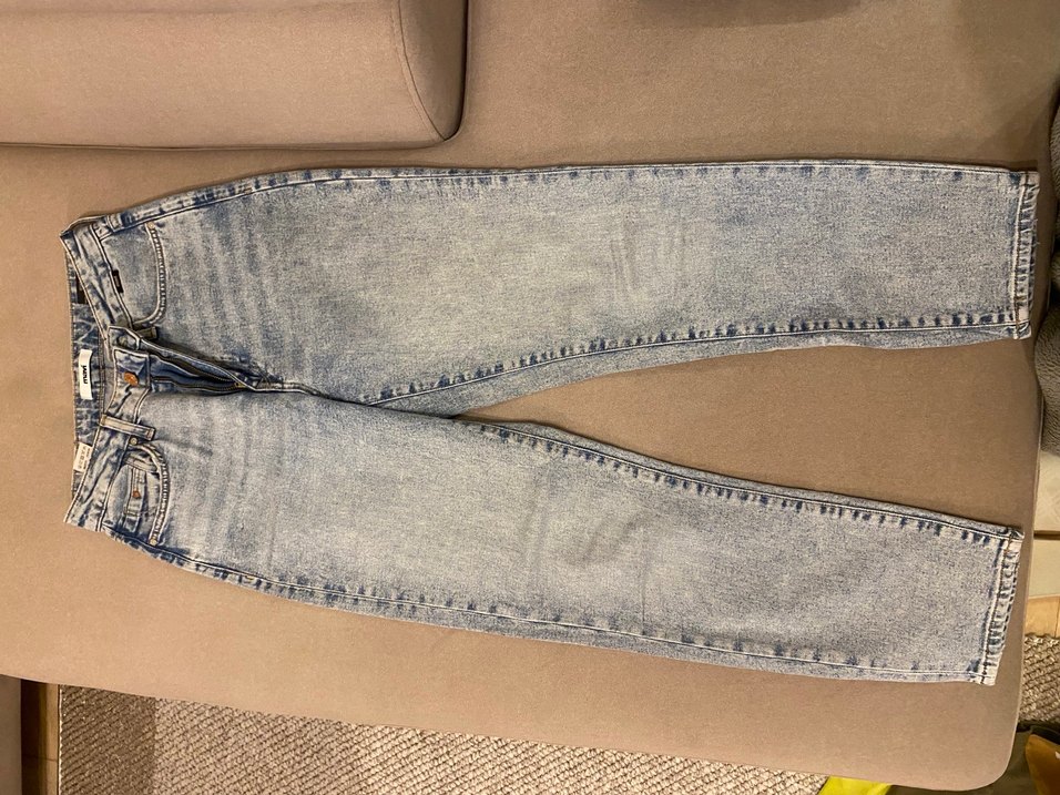 Kadın  Kot Pantolon mom jeans - Görsel 2