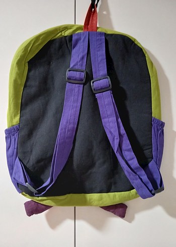 Renkli Desenli Bohem Kadın Sırt Çantası - Görsel 2