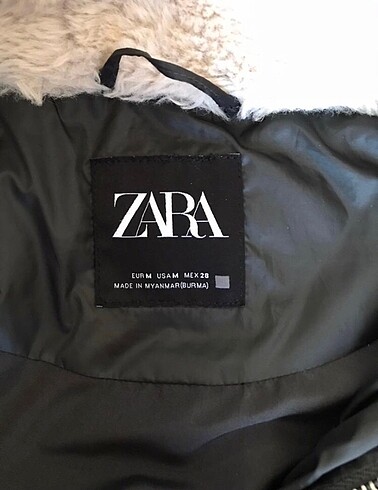 m Beden Zara mont