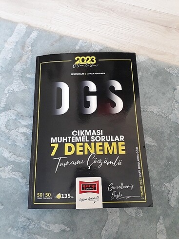 Dgs deneme