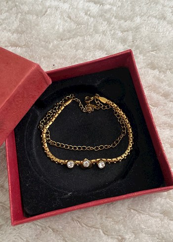 Accessorize Çelik Gold Bileklik