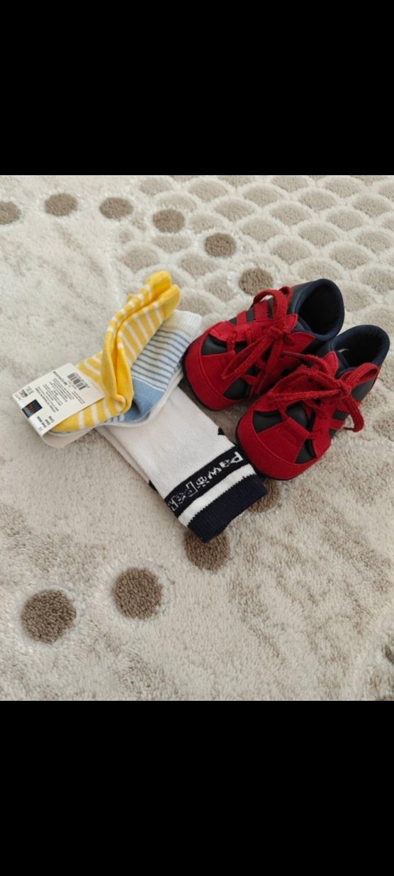 Kahverengi Deri Erkek Bebek İlk Adım Ayakkabısı - Görsel 5