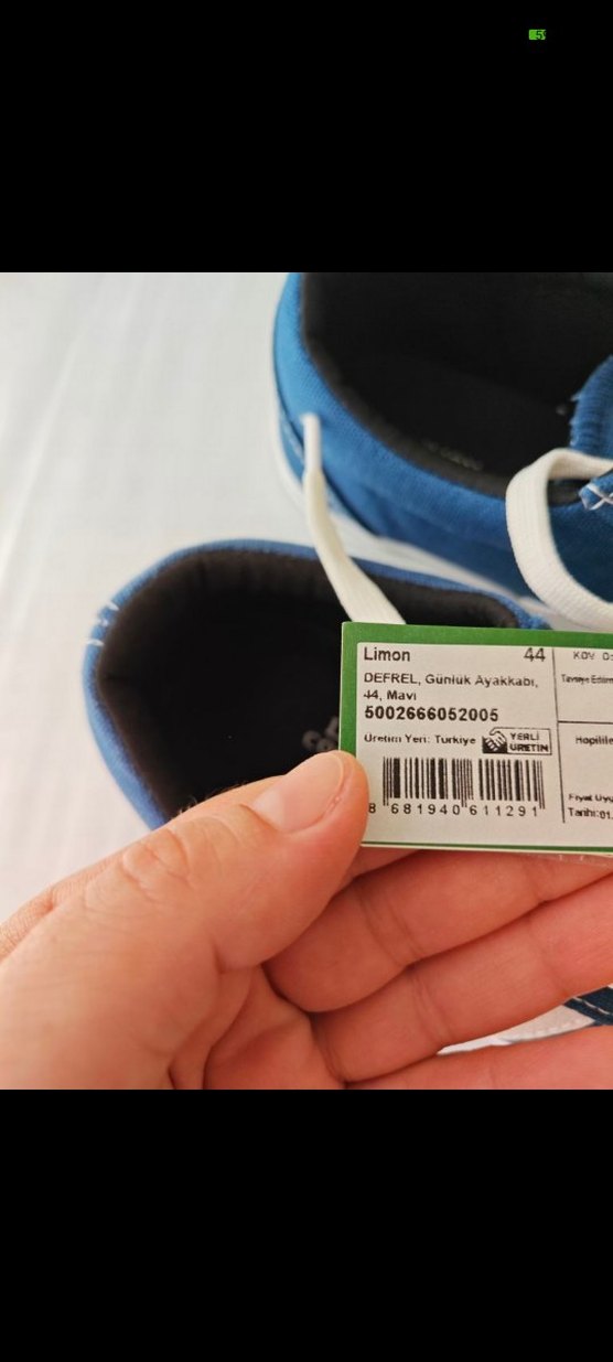 Mavi Spor Ayakkabı - Görsel 4