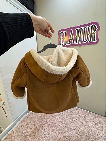 Mango Kids İçi kürklü palto