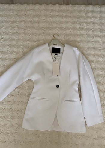 xs Beden Zara Bele Oturan Blazer Ceket