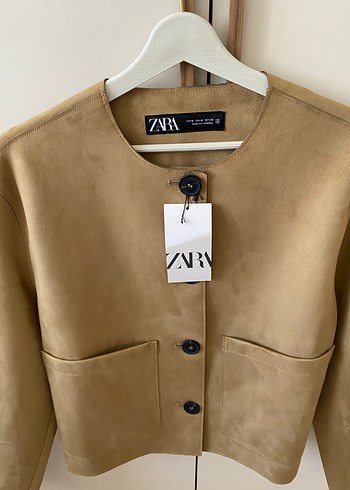 m Beden Zara Süet Ceket