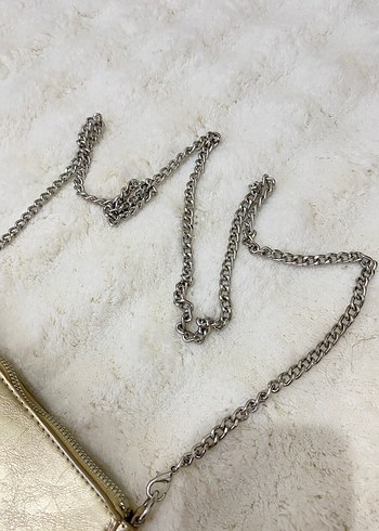 Stradivarius Stradivarius Gold Boncuklu Çanta