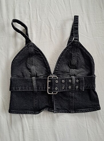 denim top