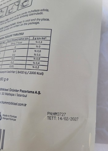 Hommi Vita Guarana Kahvesi 30 Adet - Görsel 2