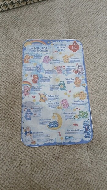  Beden Care bears özellik kartı