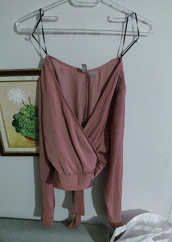 xs Beden bordo Renk bel detaylı uzun kollu crop