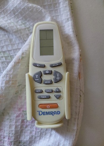Demrad demirdöküm klima kumandası