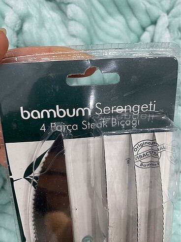  Beden Bambum biftek bıçağı 4 lü