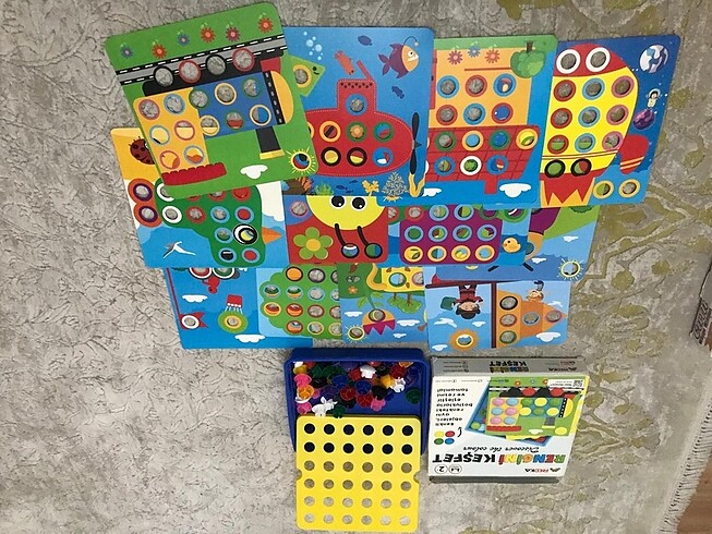 Beden Rengini Keşfet ve Şeklini Keşfet 2 set
