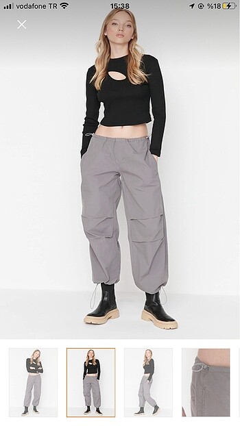 Trendyol & Milla Paraşüt pantolon