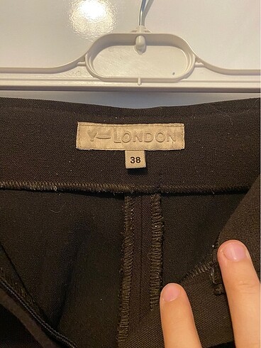 38 Beden kahverengi Renk Pantolon