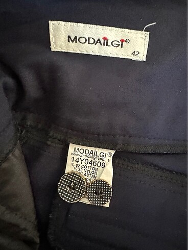 40 Beden lacivert Renk Moda ilgi kumaş pantolon