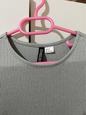 H&M HM Gri Elbise