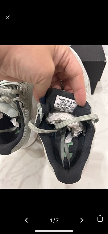 38 Beden çeşitli Renk Under Armour Açık Yeşil Spor Ayakkabı