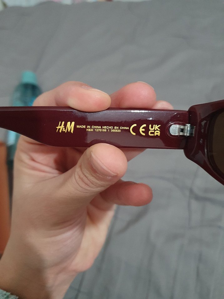 Bordo Transparan Kadın Gözlüğü - Görsel 4