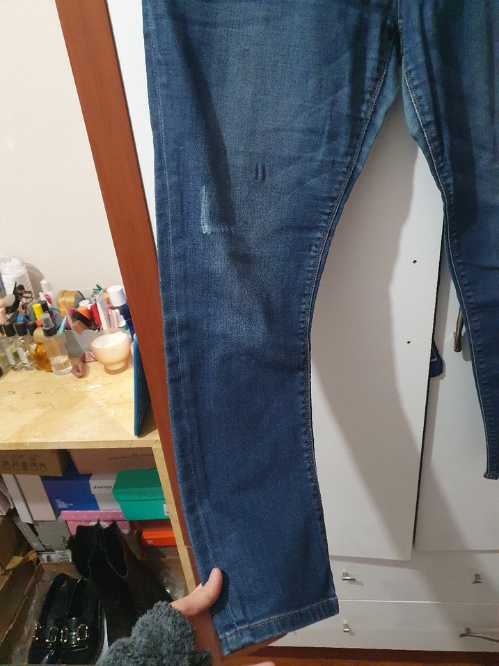 Kadın Lacivert Normal Boy Denim Jean - Görsel 3