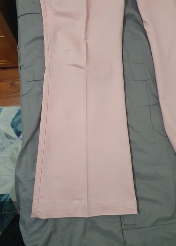 Pembe Kadın Kot Pantolon - Görsel 4