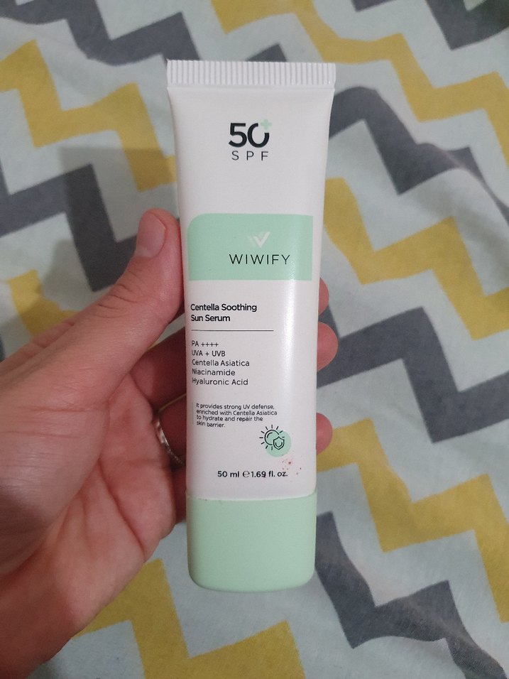 WiWIFY Centella Güneş Serumu SPF 50 50ml - Görsel 2