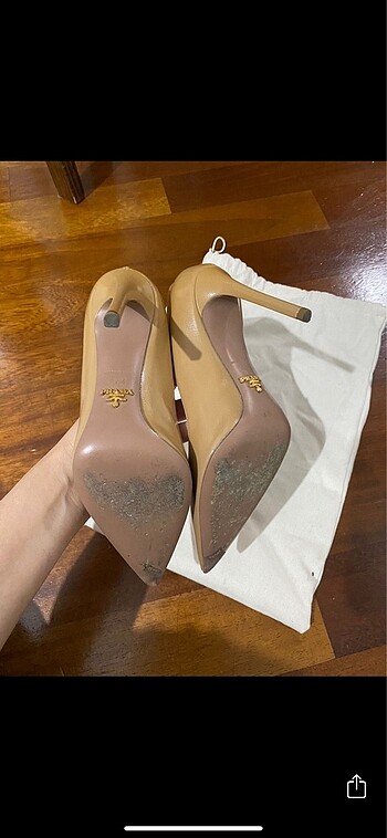 38 Beden ten rengi Renk Prada stiletto