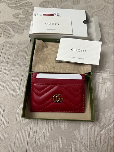 Beden Gucci kartlık sıfır
