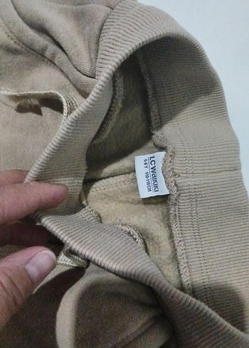 Bej Çocuk Rahat Kesim Eşofman Altı - Görsel 6