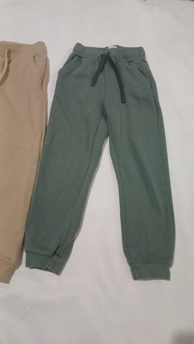 Bej Çocuk Rahat Kesim Eşofman Altı - Görsel 5