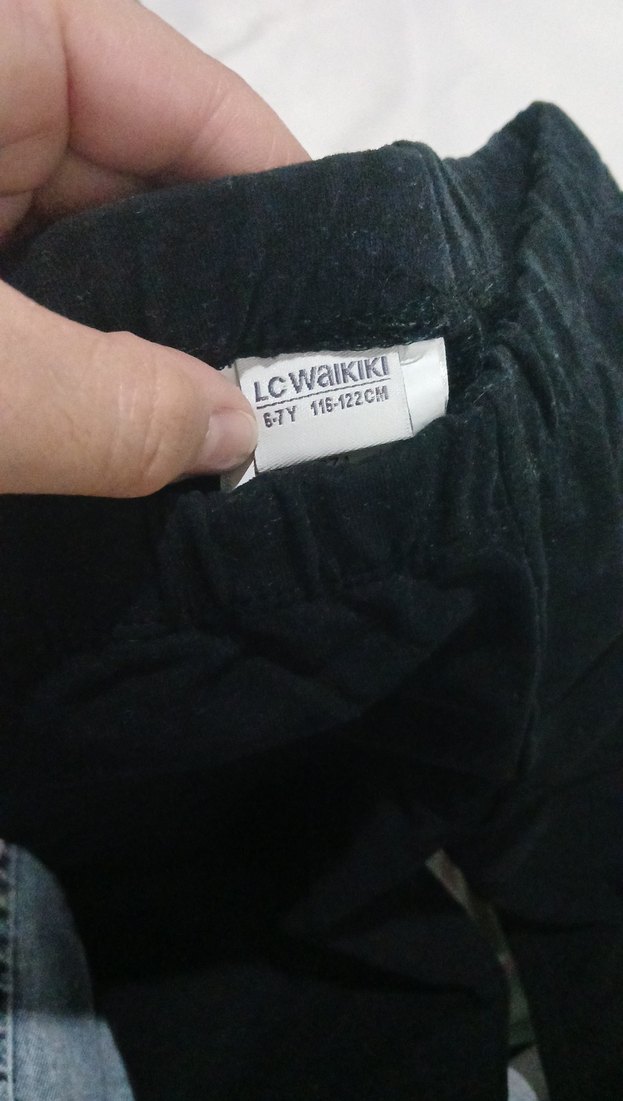 Kız Çocuk Siyah Basic Tayt - Görsel 2