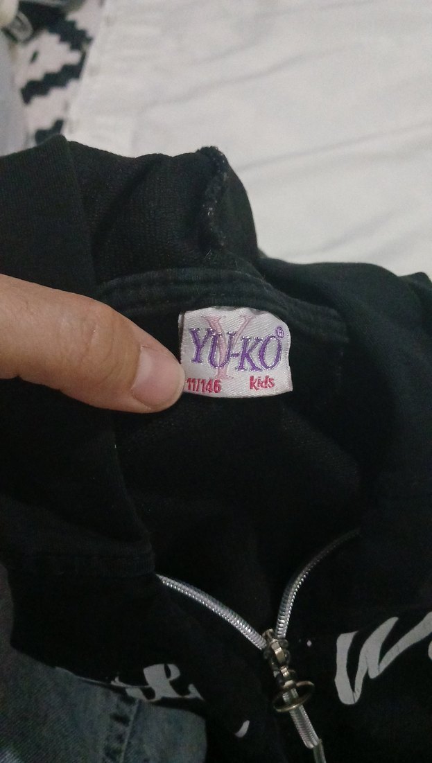 Renkli Baskılı Kapüşonlu kiz Sweatshirt - Görsel 3