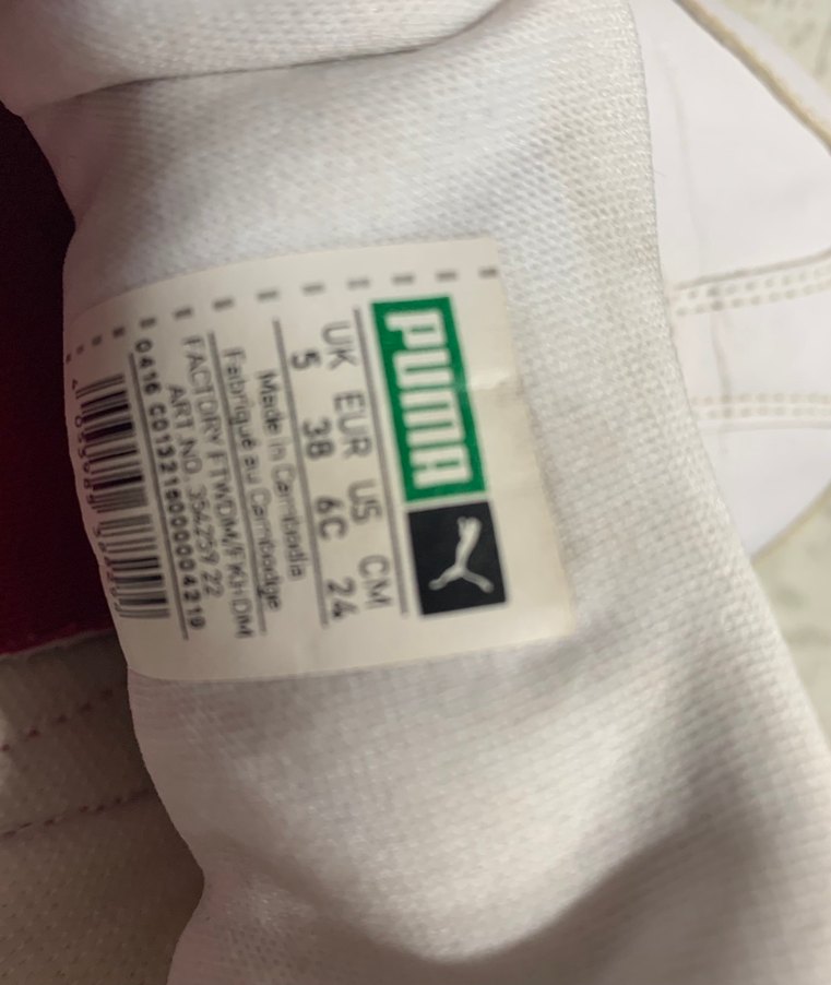 Beyaz Puma Kadın Spor Ayakkabı - Görsel 3