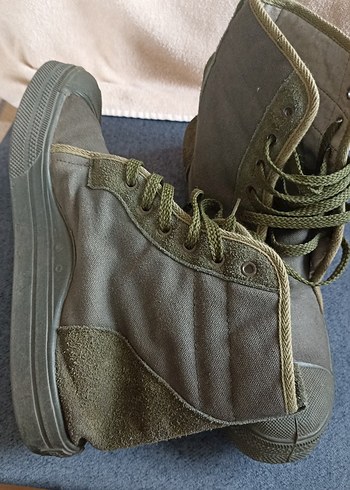 NADİR KALANLARDAN HAKİ RENK 44 NUMARA YARIM KES BOT - Görsel 5