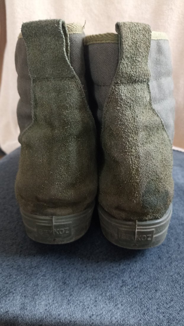 NADİR KALANLARDAN HAKİ RENK 44 NUMARA YARIM KES BOT - Görsel 2