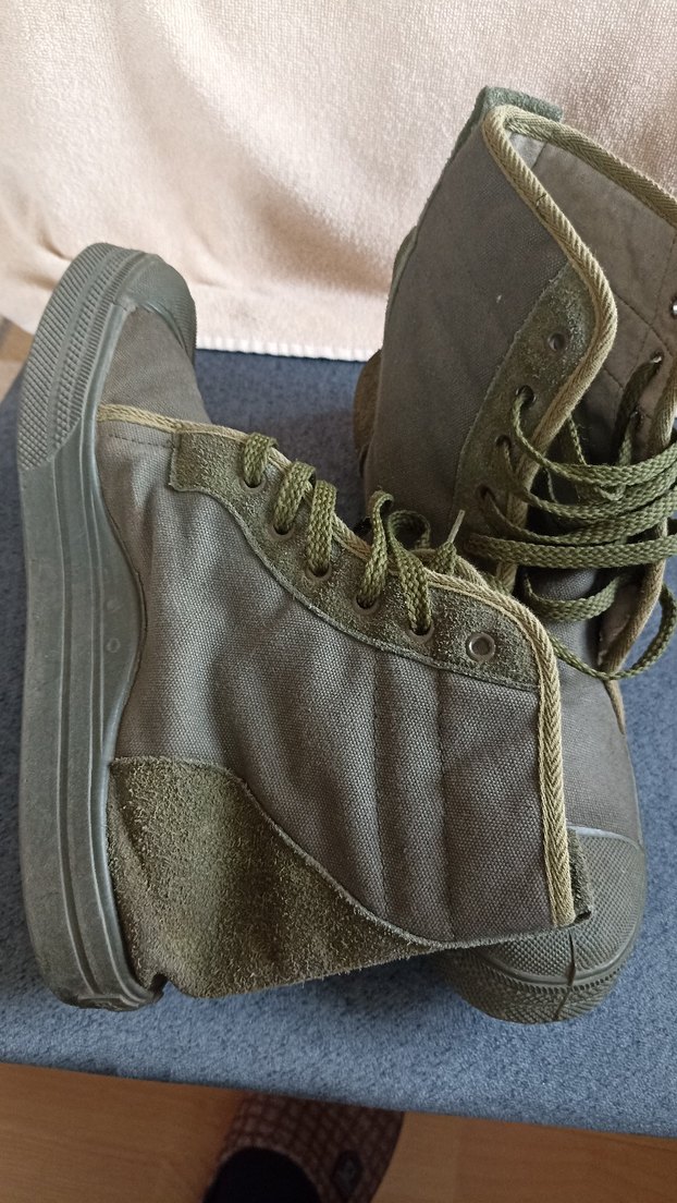 NADİR KALANLARDAN HAKİ RENK 44 NUMARA YARIM KES BOT - Görsel 5