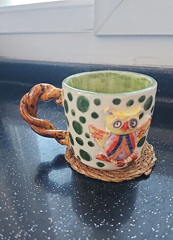 Paşabahçe El yapımı seramik kahve fincanı
