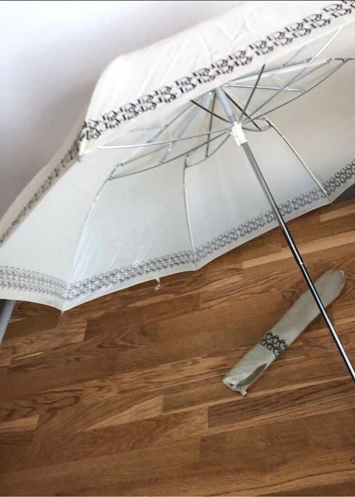 Christian Dior Vintage Şemsiye - Görsel 2