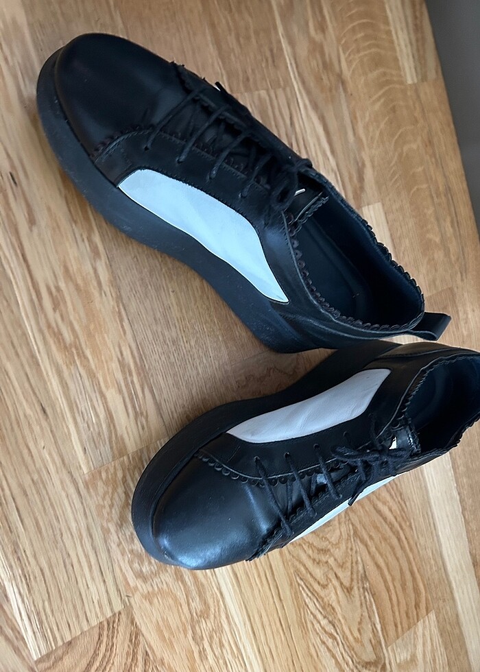 Alberto Guardiani Siyah Beyaz 38 - Görsel 5