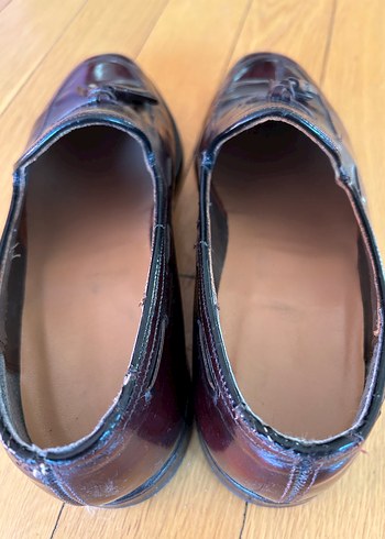 Bordo Hakiki Deri 1957 Klasik Erkek Loafer - Görsel 3