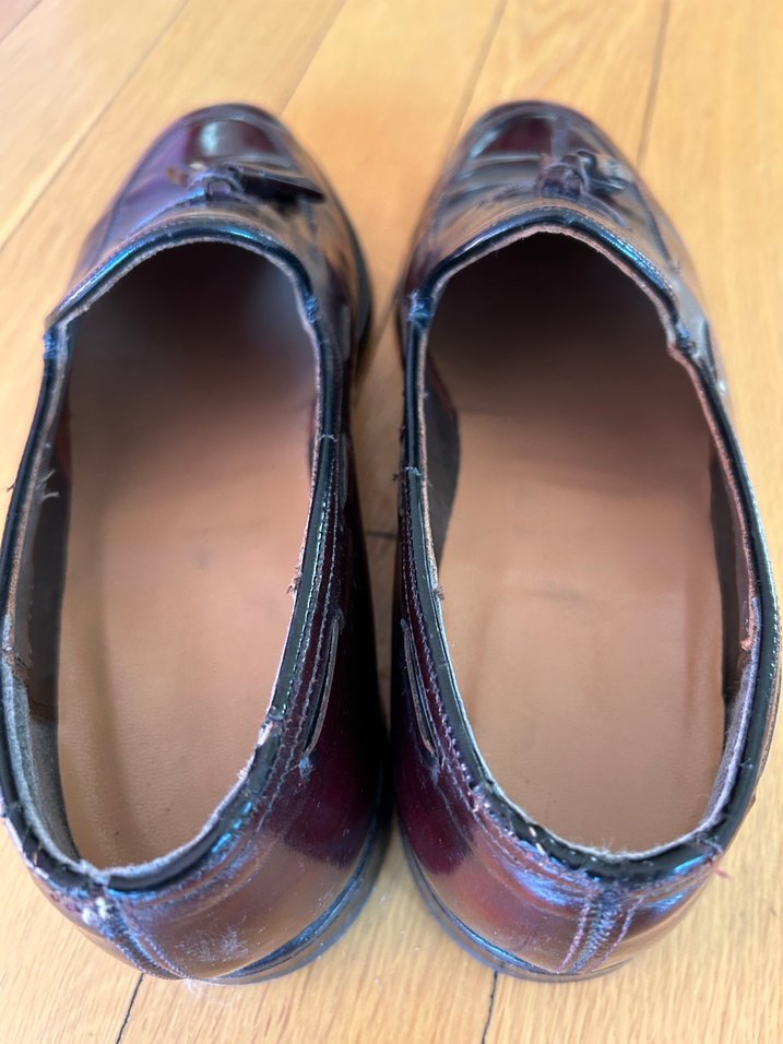 Bordo Hakiki Deri 1957 Klasik Erkek Loafer - Görsel 3