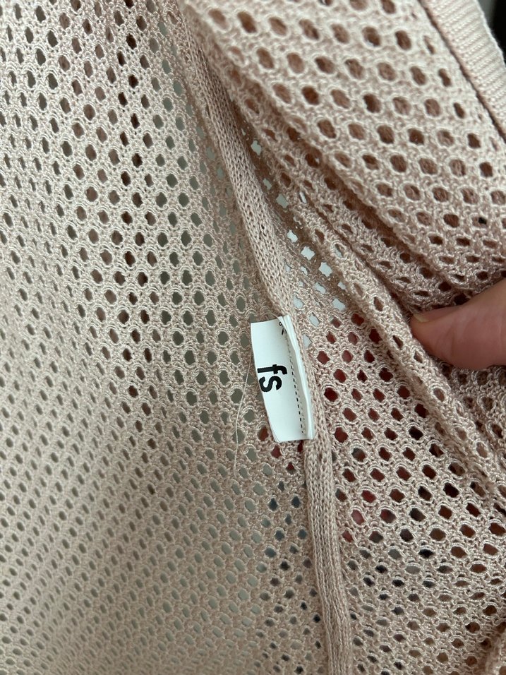 Faik Sönmez İşlemeli File Hırka - Görsel 3