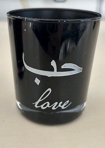 Dekoristan Siyah Dekoratif 2 li Set Mumluk ve Mum - Görsel 2