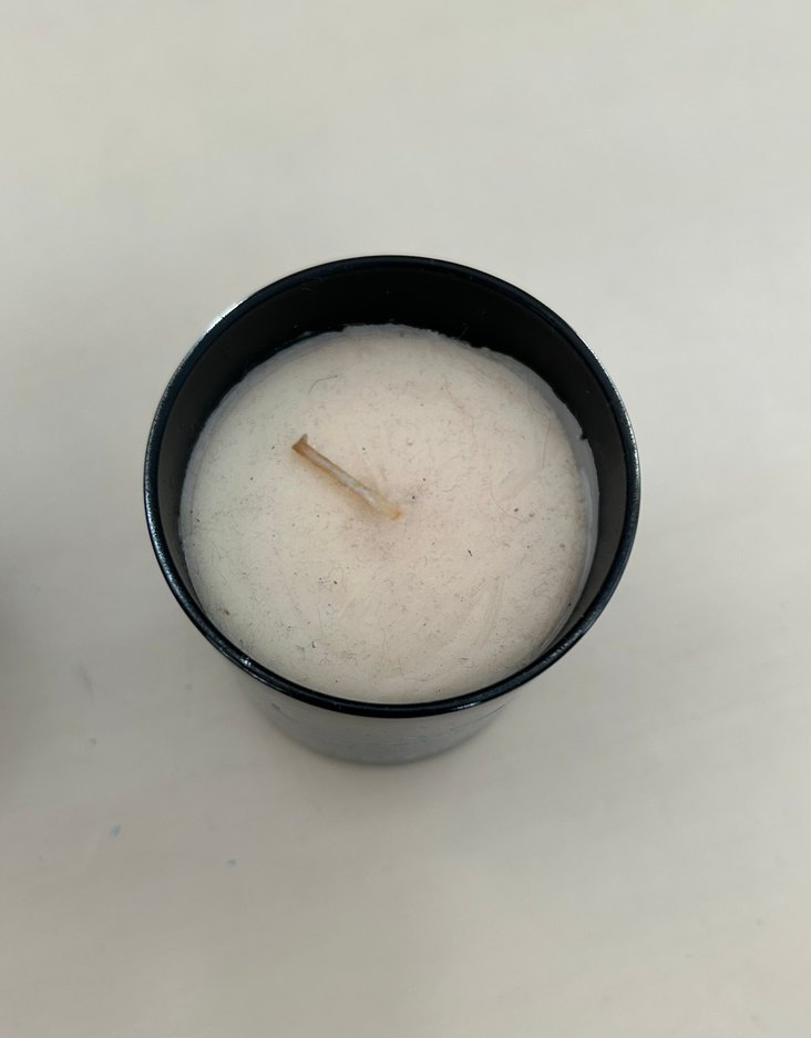 Dekoristan Siyah Dekoratif 2 li Set Mumluk ve Mum - Görsel 4