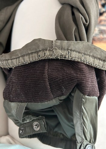 Düğmeli Kahverengi Erkek Süet Ceket - Görsel 3