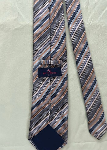 Etro Çizgili Kravat - Görsel 2