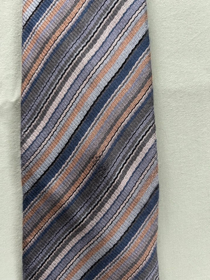 Etro Çizgili Kravat - Görsel 4